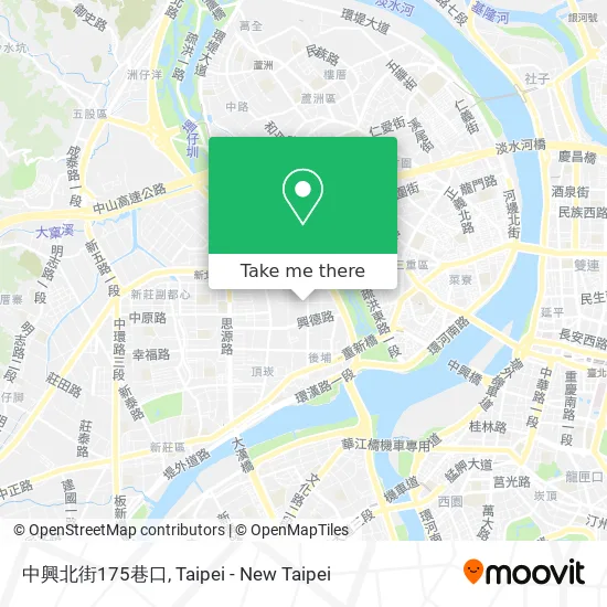 中興北街175巷口 map