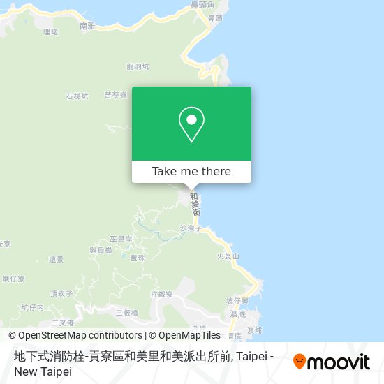 地下式消防栓-貢寮區和美里和美派出所前 map
