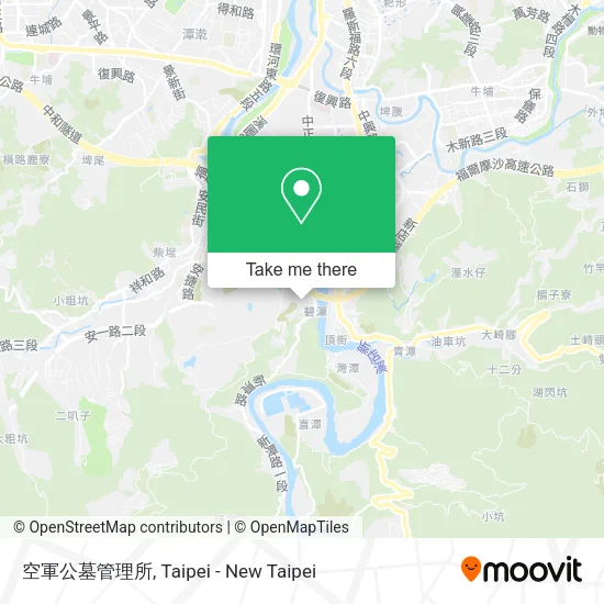 空軍公墓管理所地圖