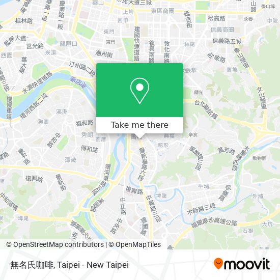 無名氏咖啡 map