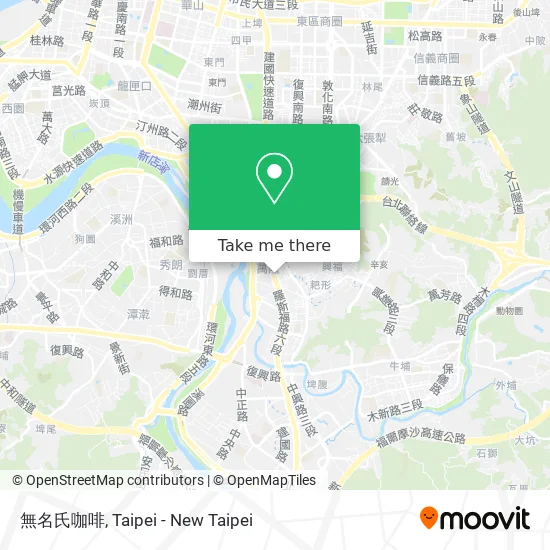 無名氏咖啡 map