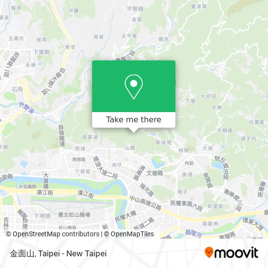 金面山 map