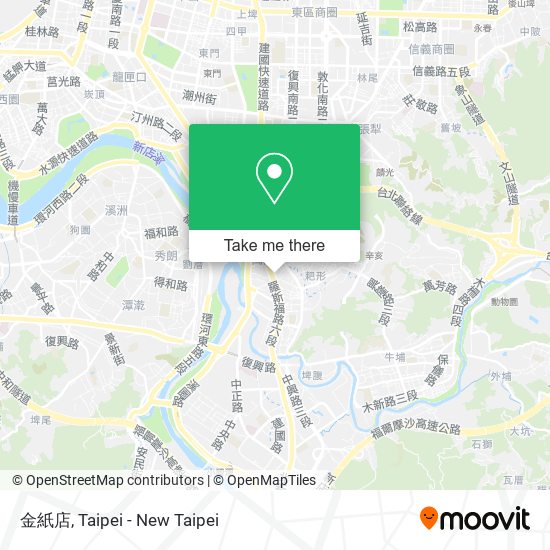 金紙店 map