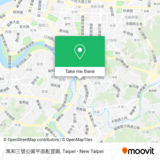 萬和三號公園平面配置圖地圖