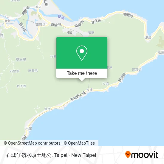石城仔嶺水頭土地公地圖