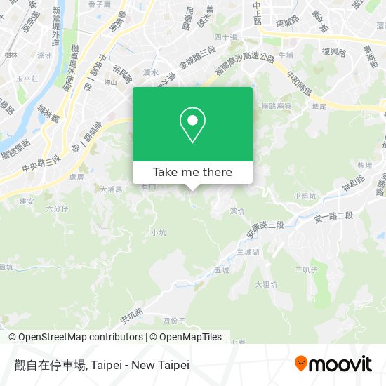 觀自在停車場 map