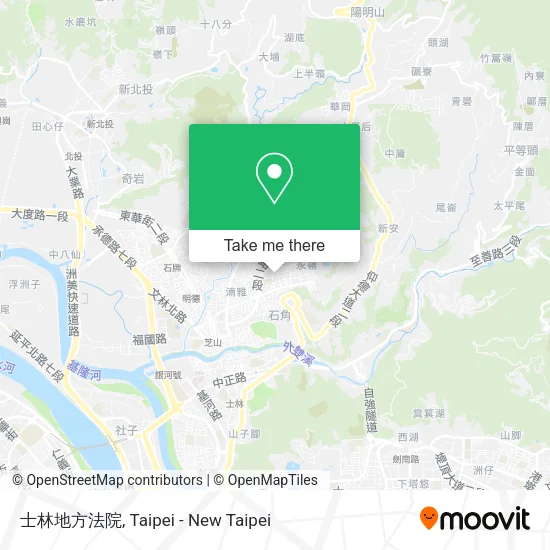 士林地方法院 map