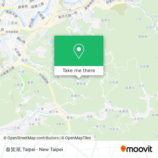 畚箕湖 map