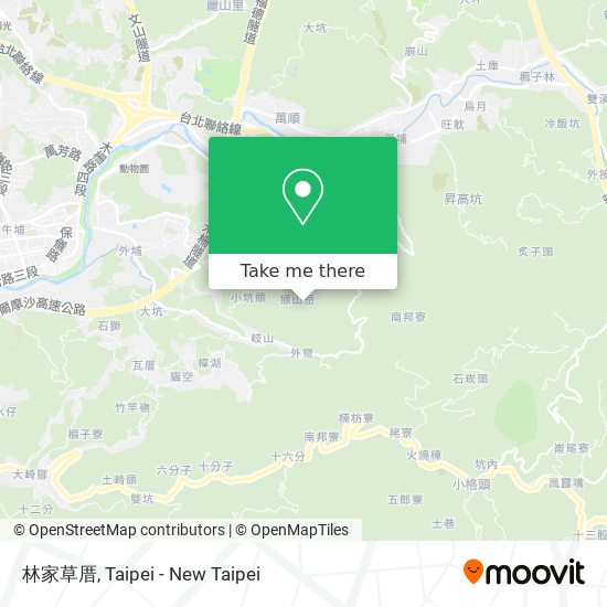 林家草厝 map