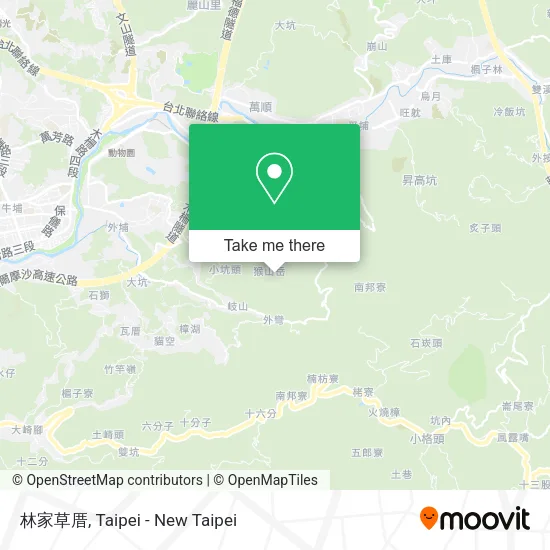 林家草厝地圖