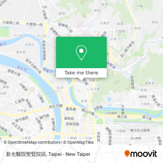 新光醫院聖賢院區 map