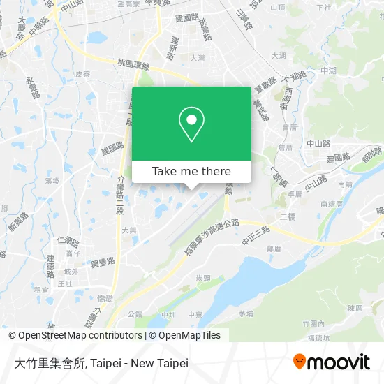 大竹里集會所 map