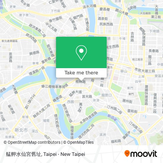 艋舺水仙宮舊址 map