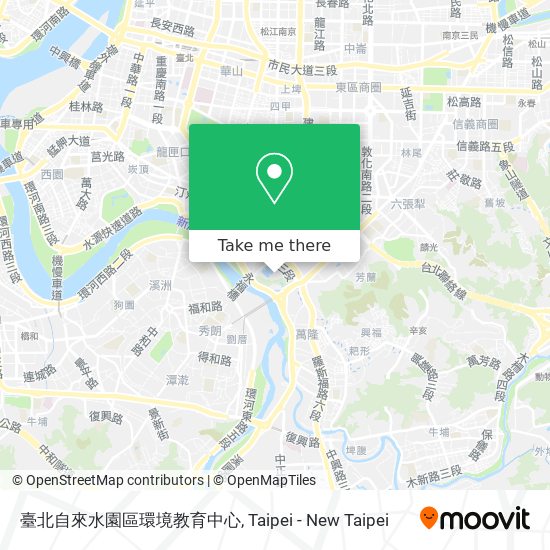 臺北自來水園區環境教育中心 map