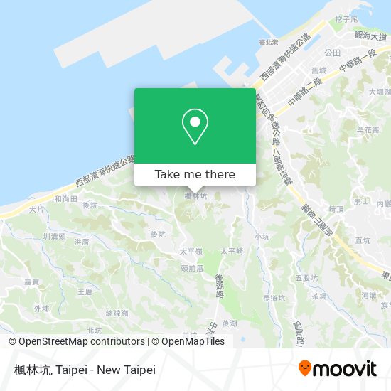 楓林坑地圖
