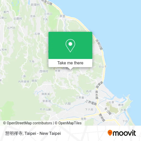 慧明禪寺 map
