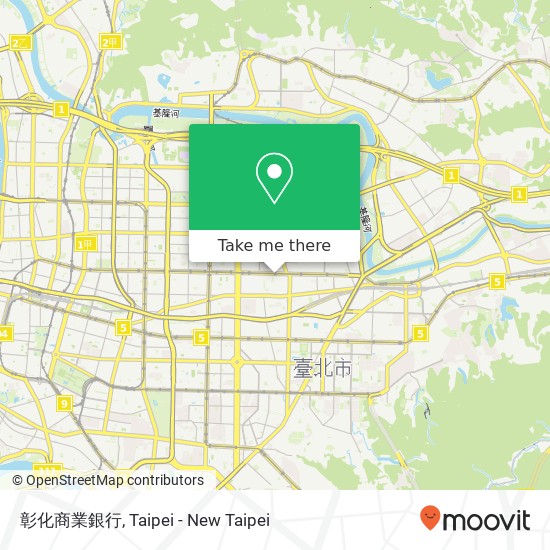 彰化商業銀行 map