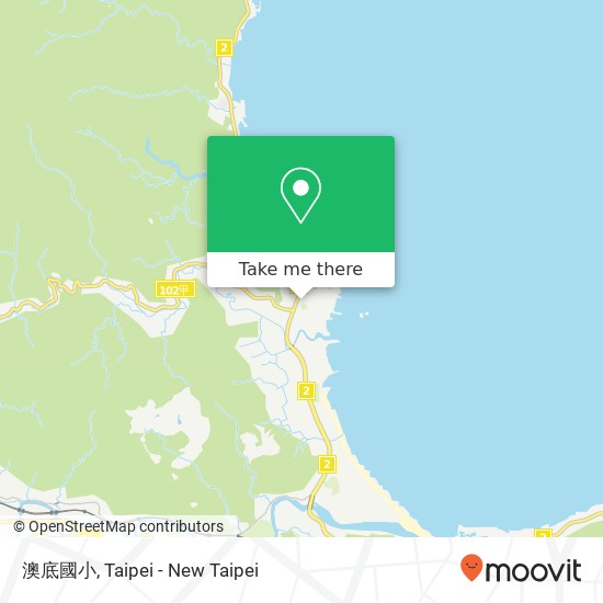 澳底國小 map