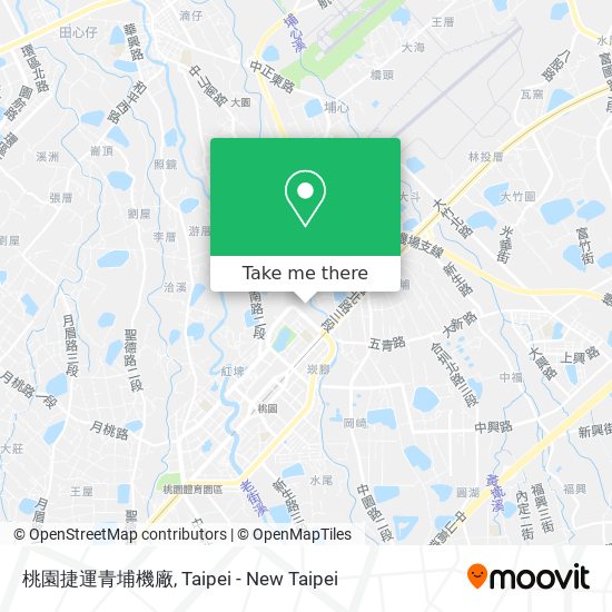 桃園捷運青埔機廠 map