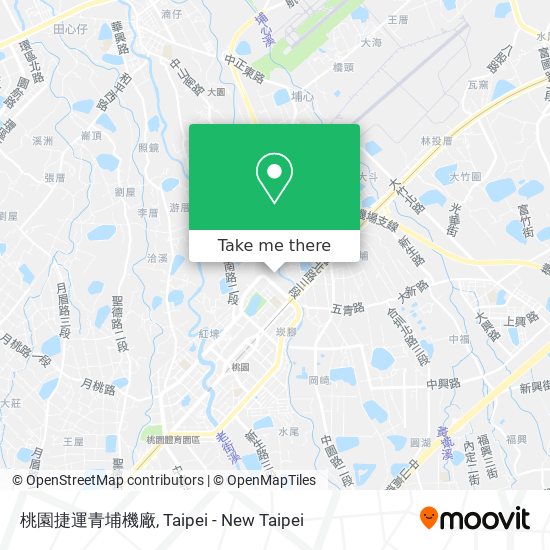 桃園捷運青埔機廠地圖