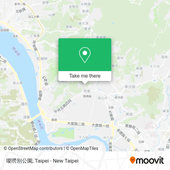 嗄嘮別公園 map