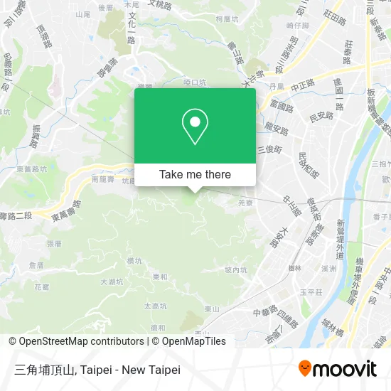 三角埔頂山 map