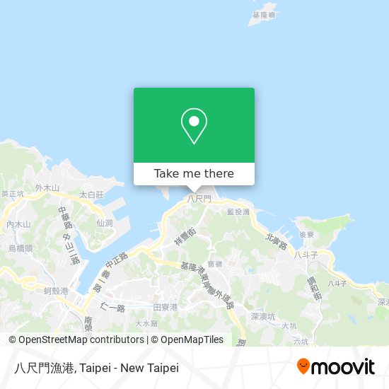 八尺門漁港 map