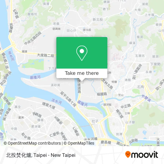北投焚化爐 map