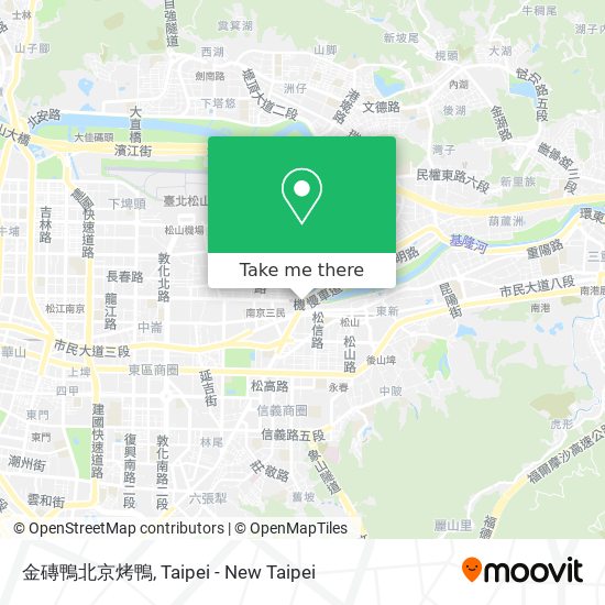 金磚鴨北京烤鴨 map