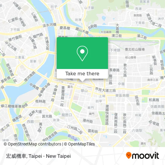 宏威機車地圖