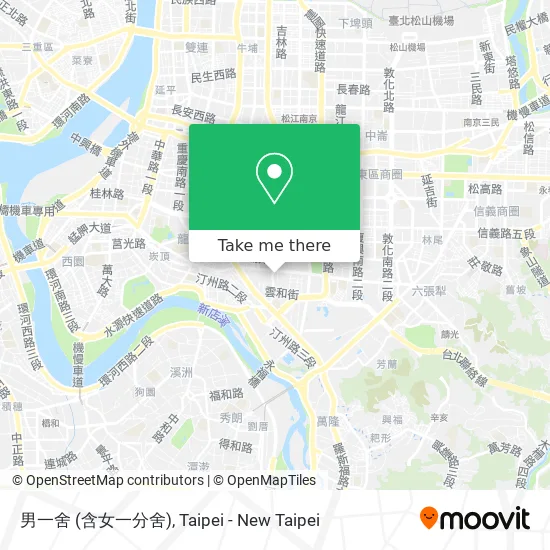 男一舍 (含女一分舍) map