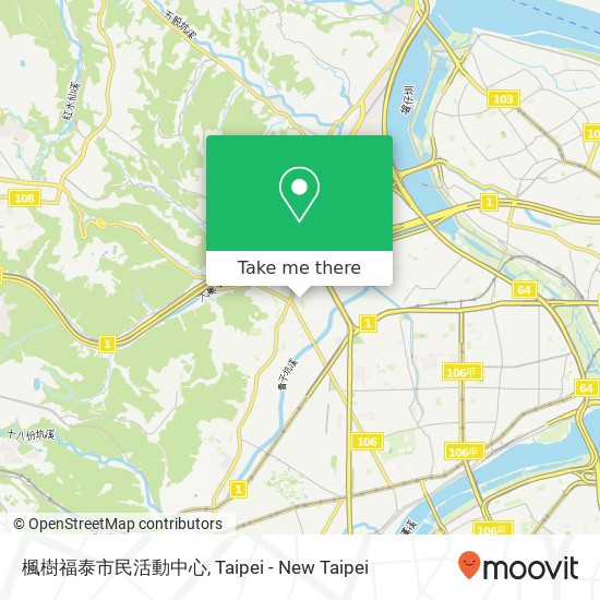 楓樹福泰市民活動中心 map