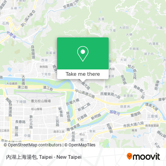 內湖上海湯包 map