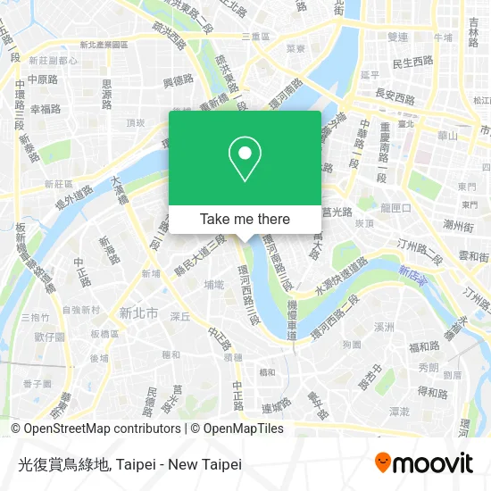 光復賞鳥綠地 map