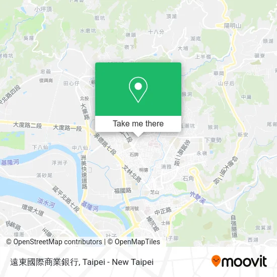 遠東國際商業銀行地圖