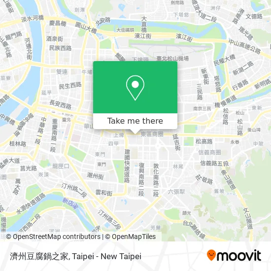 濟州豆腐鍋之家地圖