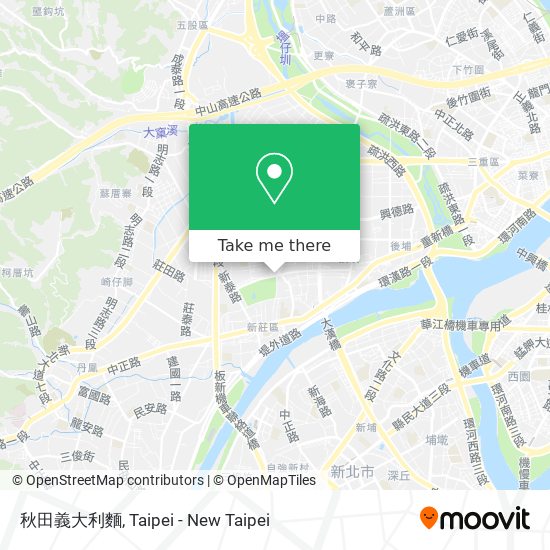 秋田義大利麵 map