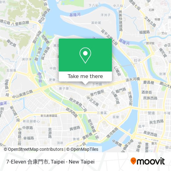 7-Eleven 合康門市地圖