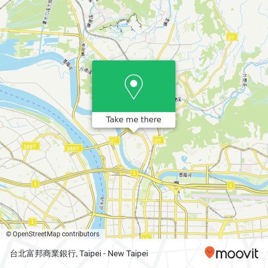 台北富邦商業銀行地圖