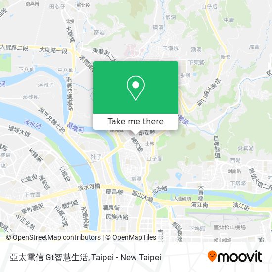 亞太電信 Gt智慧生活 map