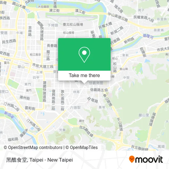 黑醮食堂 map
