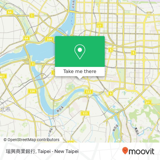 瑞興商業銀行 map