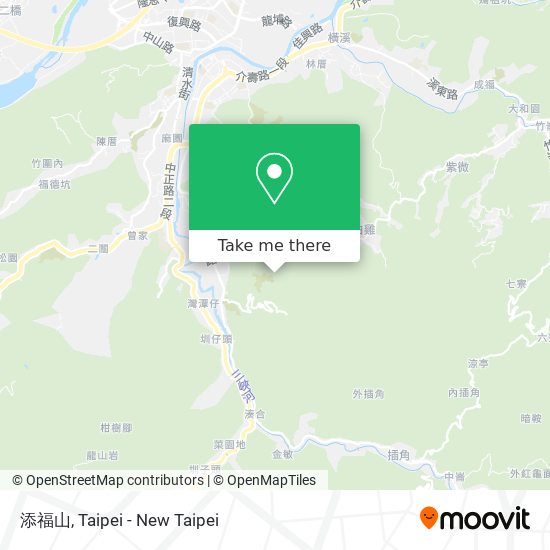 添福山 map