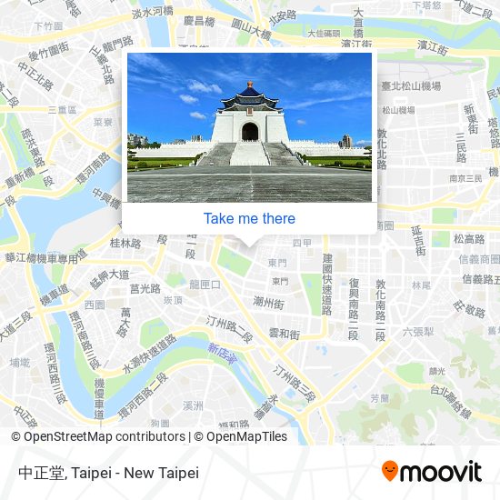 中正堂 map
