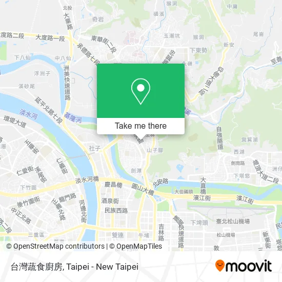 台灣蔬食廚房地圖