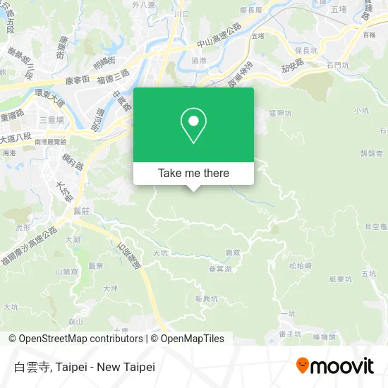 白雲寺 map
