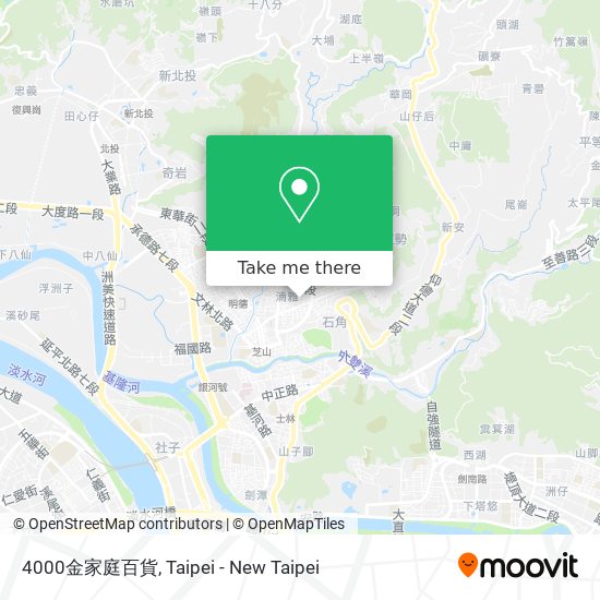 4000金家庭百貨 map