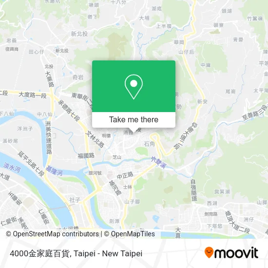 4000金家庭百貨 map