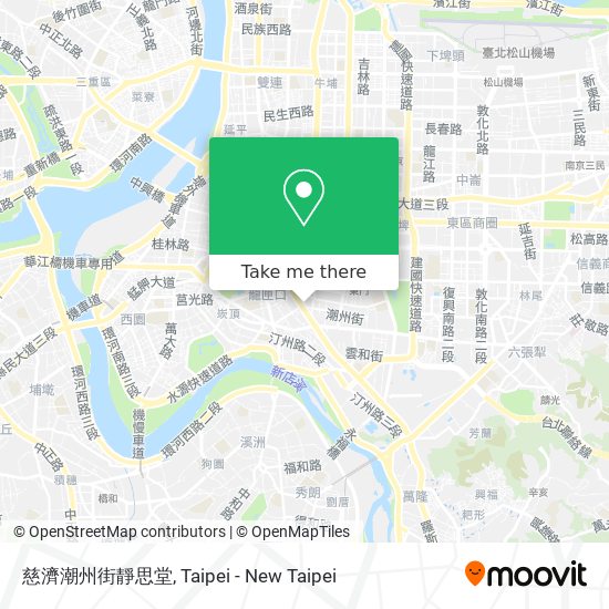 慈濟潮州街靜思堂 map