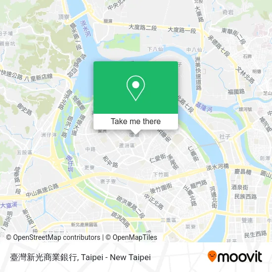 臺灣新光商業銀行地圖